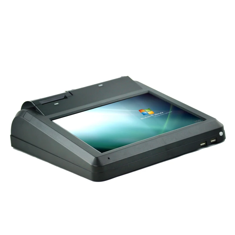 12 inch tablet pos system restaurant counter pos// built-in printer pos system pos terminal cash register point of sales