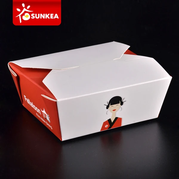 Company Brand Logo Printed Paper Empanadas Box Food & Beverage Packaging Coated Paper Disposable UV Coating Varnishing Embossing