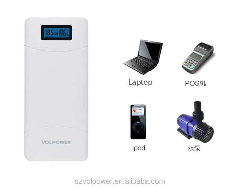 2017 трендовые продукты P65 многофункциональный 5 В 9 В 12 В 16 В 19 В 20 В 24 В ноутбук power bank с ce rohs fcc