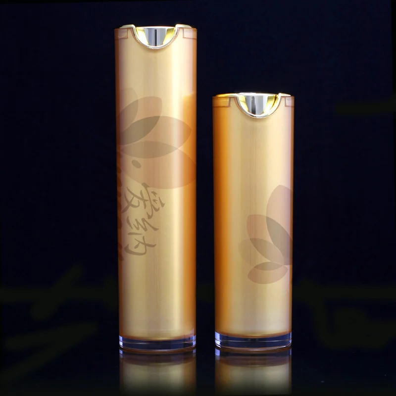 китая оптом круглый безвоздушном пластиковую бутылку в alibaba китай поставщик