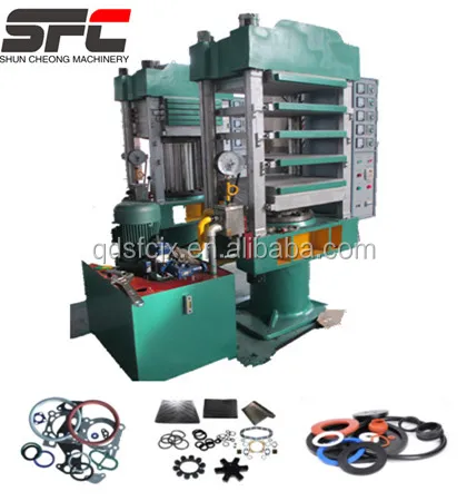 Good Quality Rubber Plate Vulcanizing Press/Column and Frame Structure Plate Vulcanizing Press