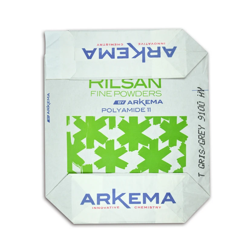 Green kraft paper cement bag factory sale 25kg wholesale