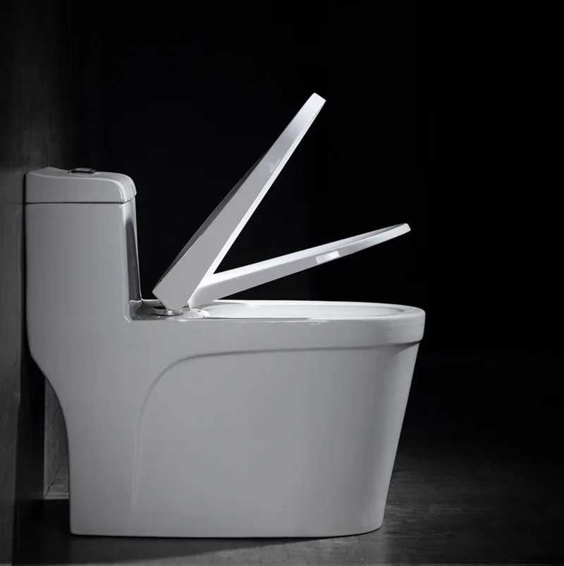 Foshan Modern Western Commode bathroom Toilet Sanitary Ware Floor Mounted WC Water Saving Closet Toilet unit