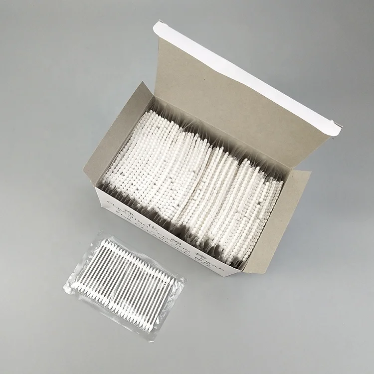 
Lint Free Paper Stick Double Sharp Tip Industrial Cotton Cleanroom Swab 