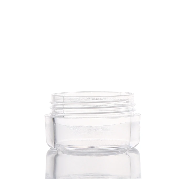 3g 5g 10g 15g 20g 25g 30g 50g cosmetic clear travel cream mini plastic jar