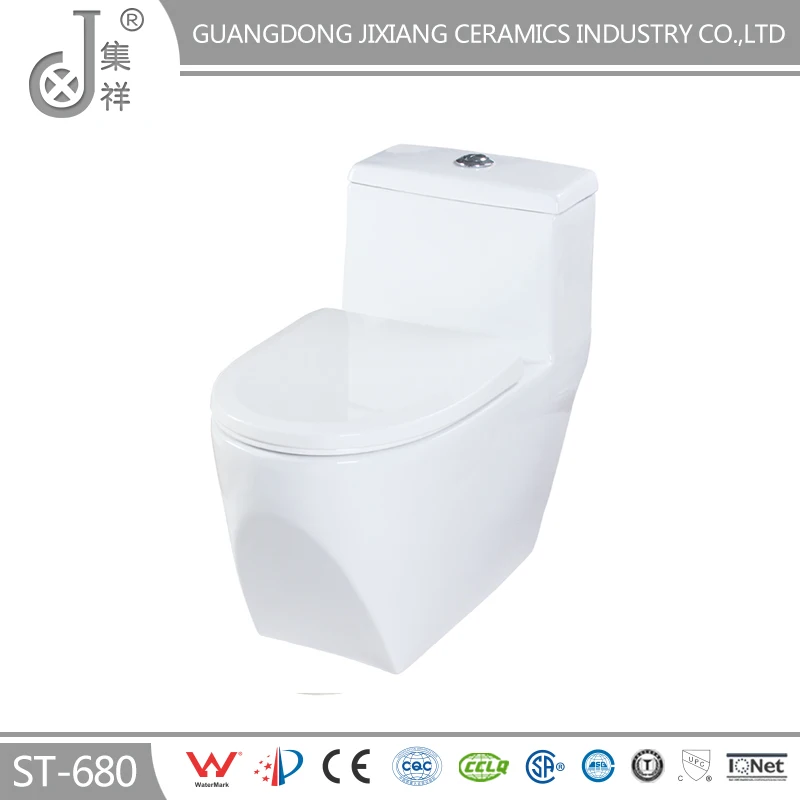 680 Санитарно современной ванной безводный туалет мягкое сиденье рядом петли