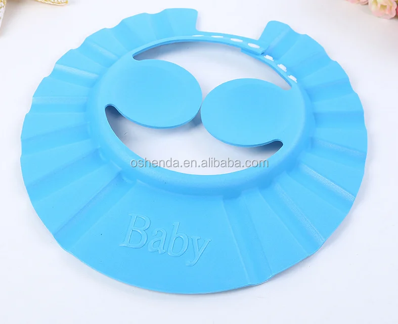 Safe Shampoo Shower Bathing Protect Soft Cap Hat for Baby Children Kids