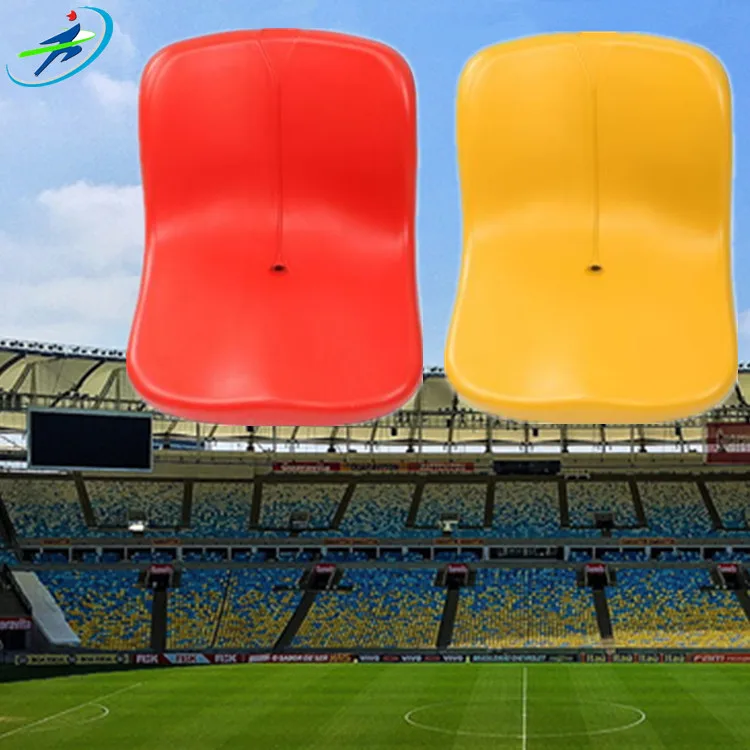 Прямая продажа с завода спортивное кресло пластиковые высокие спинки стулья из полиэтилена высокой плотности сиденье для стадиона Съемное Сиденье
