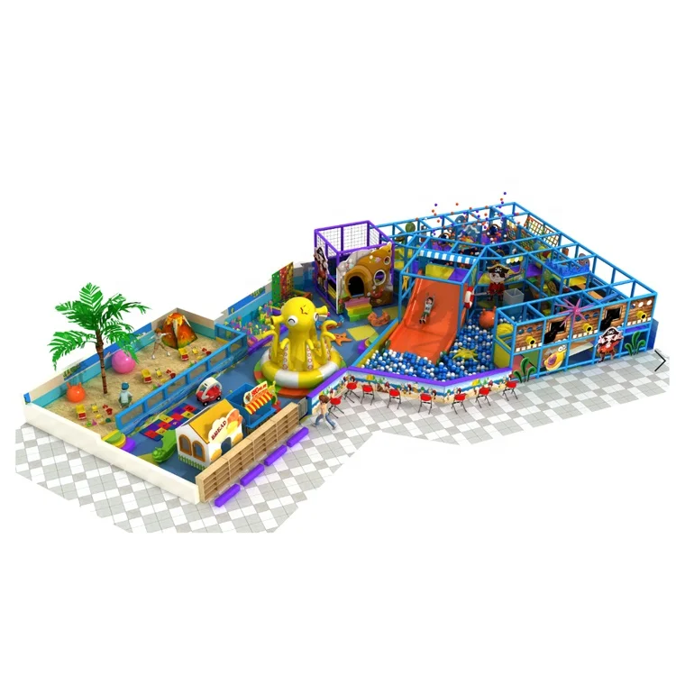 Customized cheap children commercial residential kids games indoor playground equipment with PVC sofe sponge and roel play