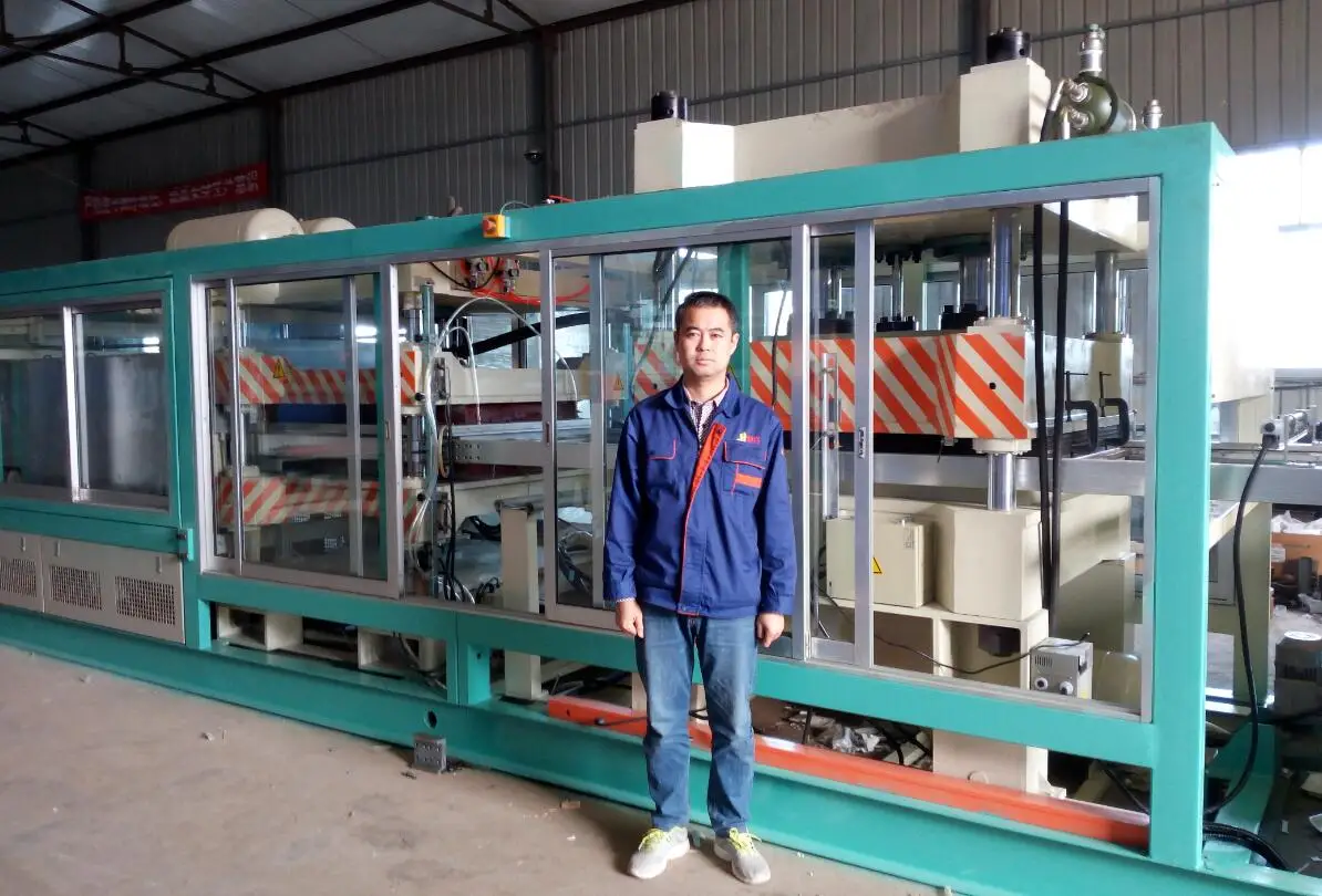 HEXING Fully Automatic Disposable Plastic Foam Plates Making Machine