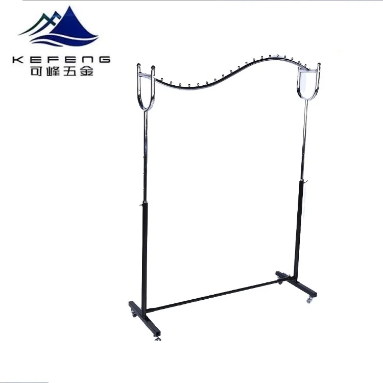 
Metal clothing garment hanger hanging rack 