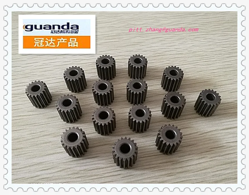 
small sintered gears for money-counting machine by powder metallurgy 