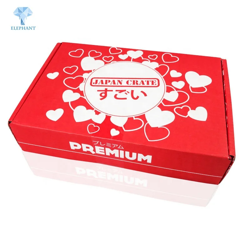 Custom Fancy Design Attractive Red Color Printing Christmas Candy Box