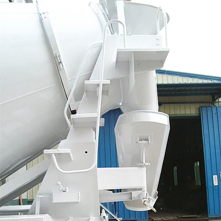 JCD9B concrete truck mixer It has the dual capacity of carrying and mixing concrete