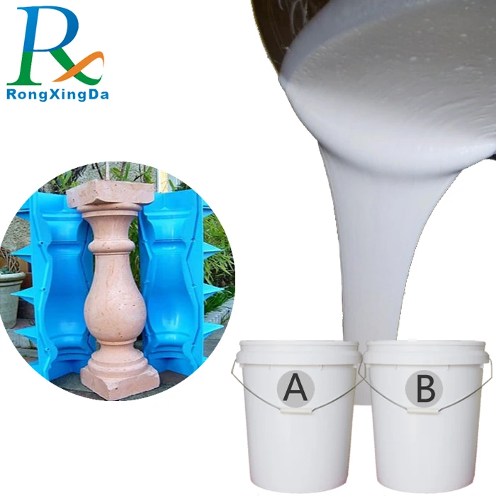 Rtv2 силиконовой резины силикона для гипса конкретные формы балясины плесень