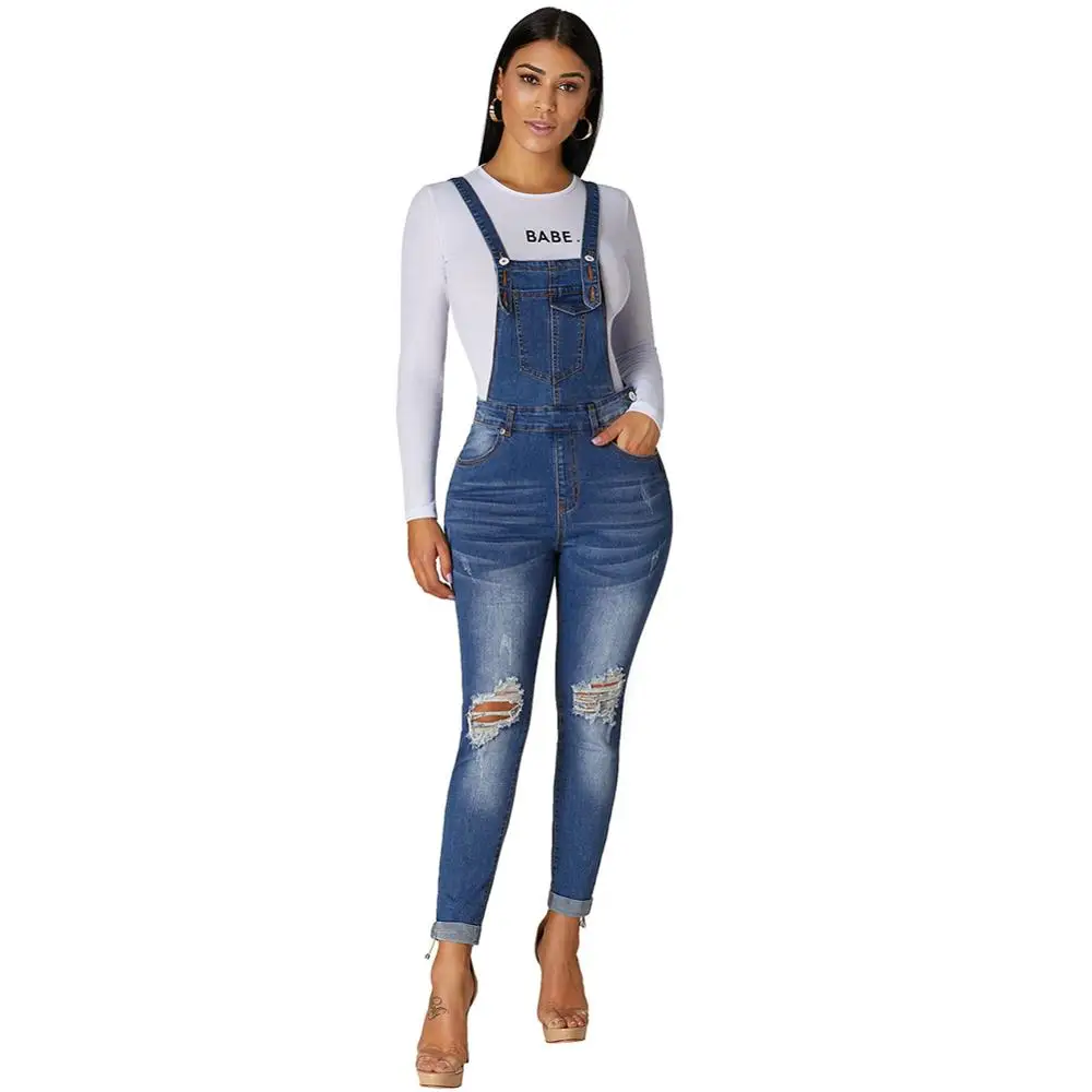 
Fashion American Wholesales Fit Overalls Long Jeans For Women 