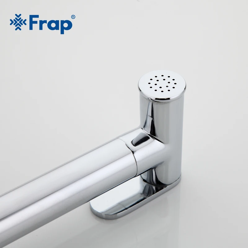 Frap Solid Brass Tube Cold and Hot Water Shower Mixer with Bidet Shower Head Single Handle Tap Crane F7503