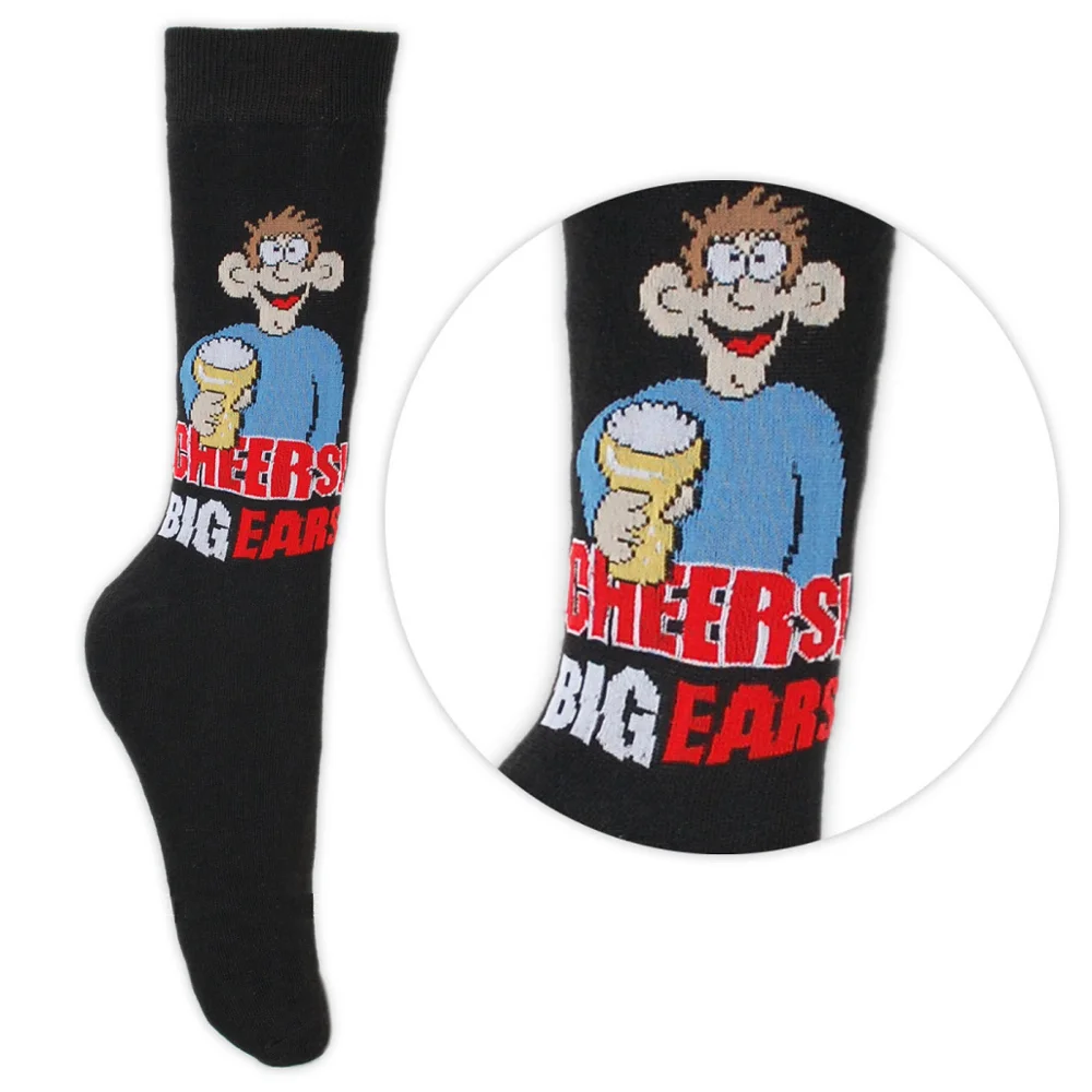 MENS FUN NOVELTY SOCKS UK 6-11 Footy Beer Stinky Dad Cheers Joke Gift CHRISTMAS