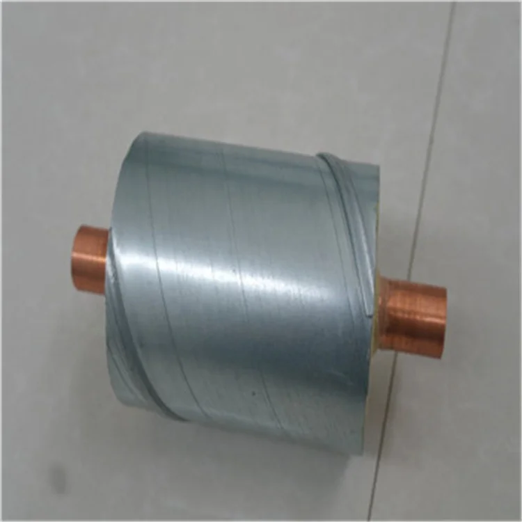 Накладные, маленького размера, круглой формы с диаметром 32 мм полиуретановая воздушная труба изоляция труб для кондиционирования воздуха