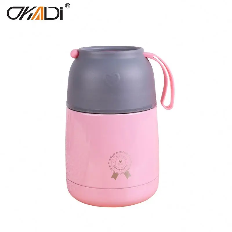 Amazon Top Sell Adult Baby Kids Double Wall Stainless Steel Insulated Thermos Food Jar