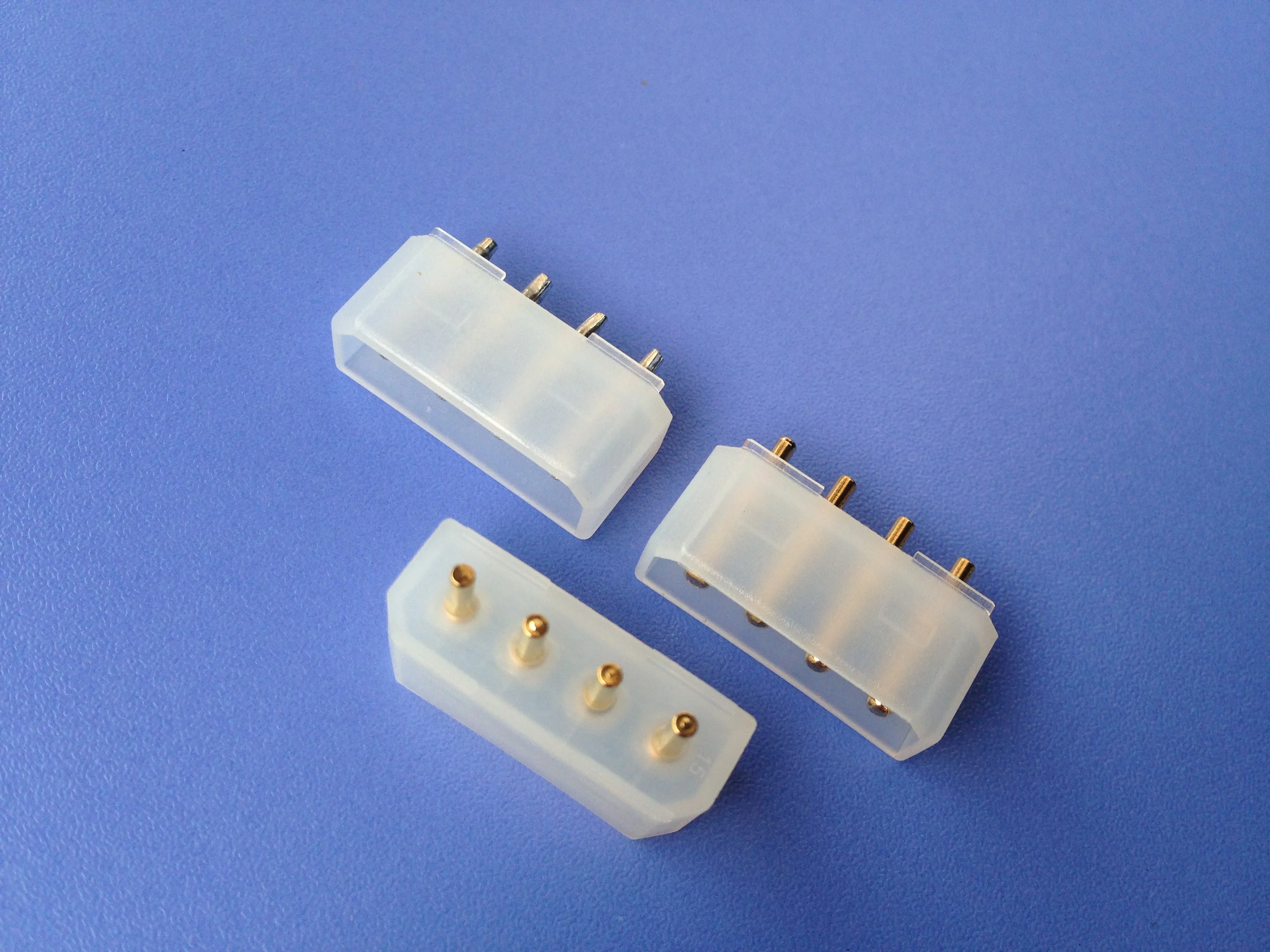 4 Pin 5.08 Black Male Molex Computer PC Power Connector Mod DIY Crimp Plug