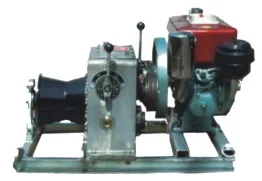 3,5 тонн дизельного двигателя силовой кабель потянув лебедка