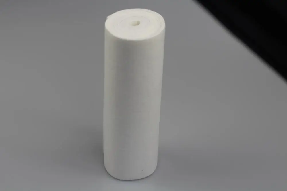 1 micron glazed PP non woven fabric liquid filter cloth for water filtration