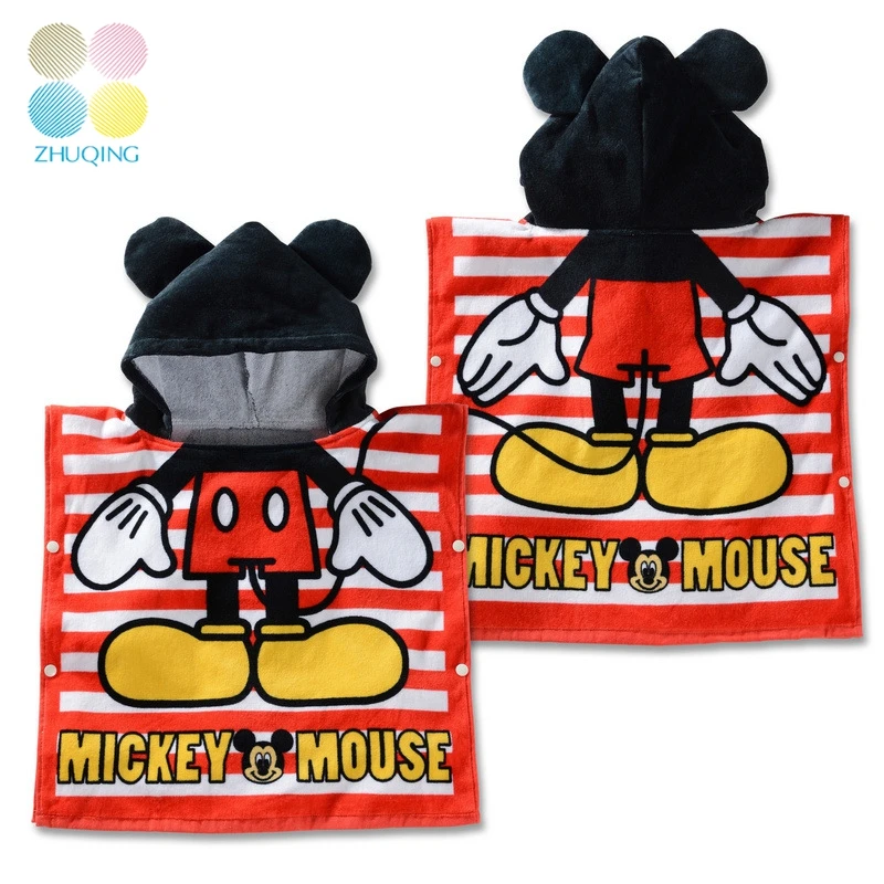 Новый стиль, индивидуальный дизайн, детское пляжное полотенце-пончо