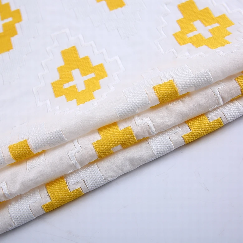 China supplier cotton fabric embroidered textile swiss voile fabric 100% cotton for garment