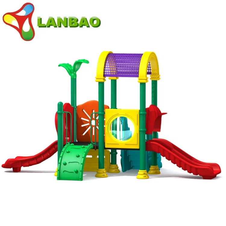 Popular plastic playground equipment for children with specified dimensions that are in demand