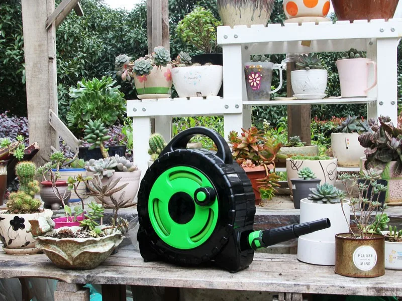 
Hot sale on Amazon wall mounted factory direct sale plastic garden hose reel 