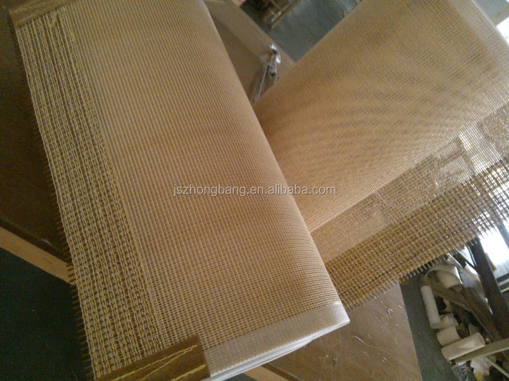 UV Dryer PTFE Coated Fiberglass Open Mesh Conveyor Belt