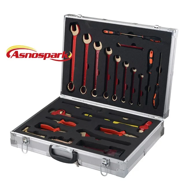 Non sparking 25pcs   tools set   2 sets/carton