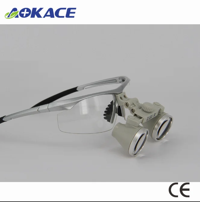 Медицинский стоматологический налобный фонарь, Хирургические лупы со светодиодной лупой