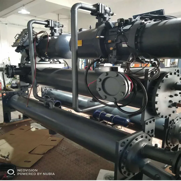 Large screw type with double head water-cooled screw chiller/automatic screw water chiller