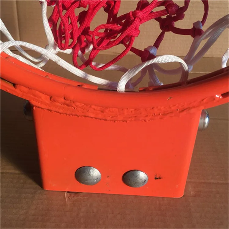 Standard 18 inch basketball rim for outdoor use