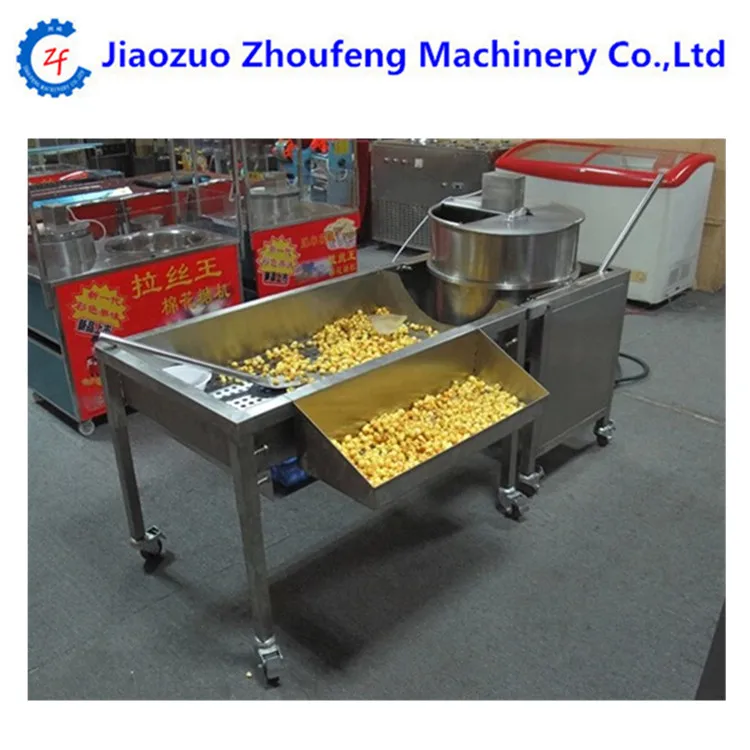 stainless steel hand stirring popcorn ball shape popcorn making machine (tel:0086-13782789572)