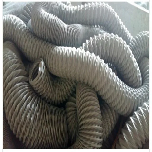 PVC Fabric Flexible Steel Wire Ventilation Duct