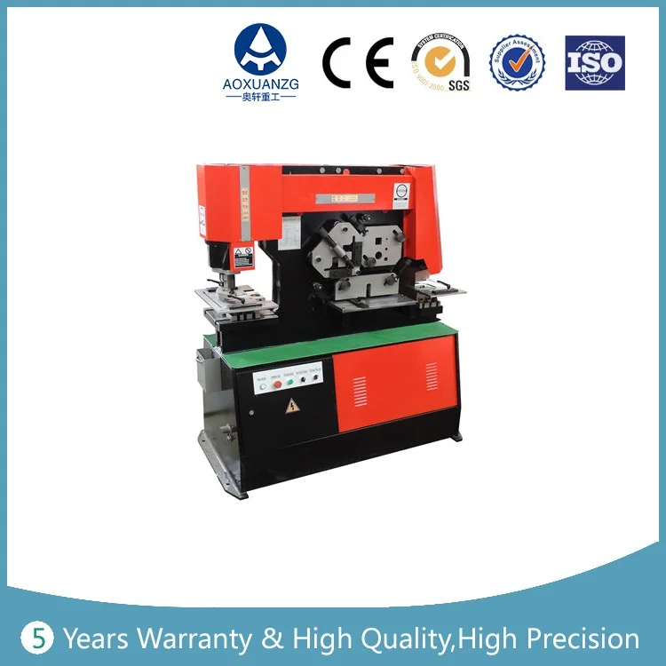 Лучший китайский производитель цена Q35Y-16 электро-гидравлический гибочный пресс машина, гидравлическая комбинированная машина для перфорации и ножницы для резки листового металла