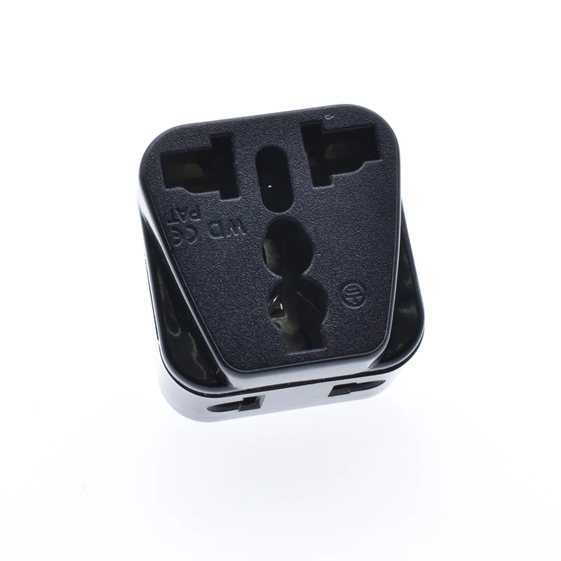 Twin sockets, Universal to IEC male Plug adapter adaptor converter,schuko plug adapter iec c14 to schuko female socket adapter