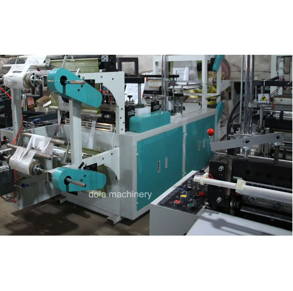 Polythene Plastic Garbage Bag Roll Making Machine