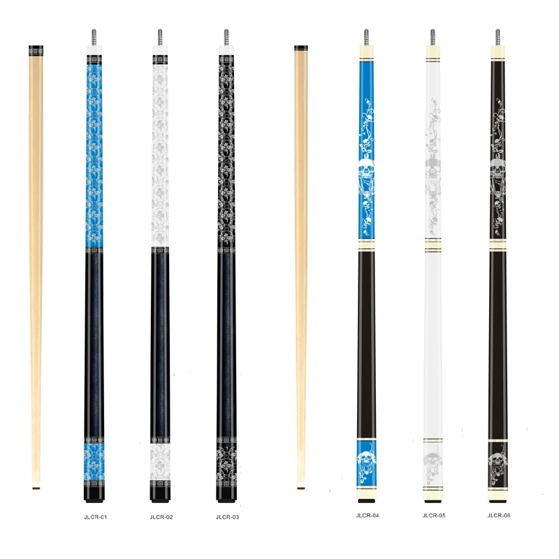 canadian maple wood sticker carom cue