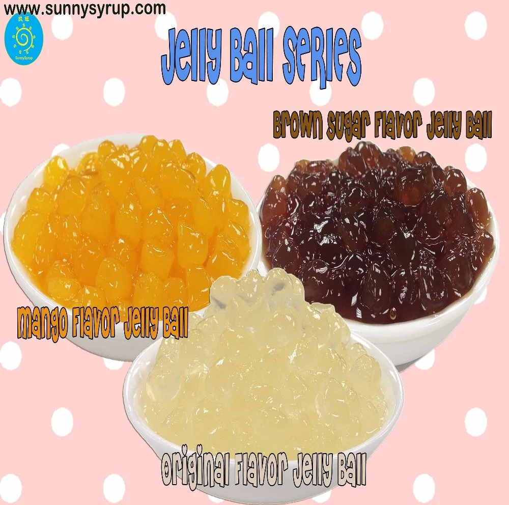 
Agar Jelly nata de coco, fruit flavor for bubble drinks 