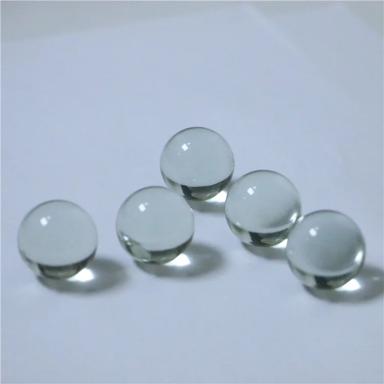 Red clear 7mm 8mm 8.731mm wholesale glass balls marbles for pen ink
