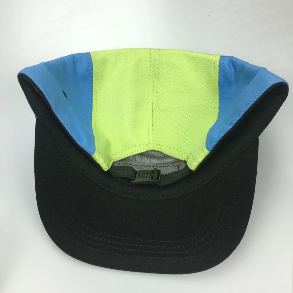 
Fashion custom flat brim 5 panel cap for men 