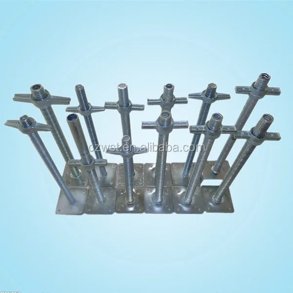 Регулируемый опорный винт для лесов