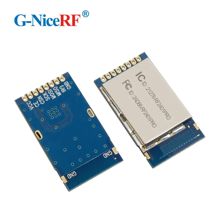 G-NiceRF RF2401PRO 2.4G FCC Approval 2.4G Wireless transceiver rf module 2.4ghz wireless audio transmitter module