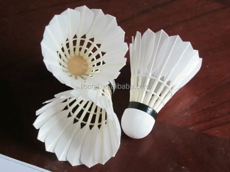 A level top quality super duck feather shuttlecock badminton outdoor brand