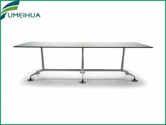 Wood Dining Table Top for Sale Easy to Clean Hpl Laminate Solid Home Furniture Modern Contemporary Teak Extension Dining Table