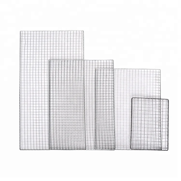 high quality 60cm round stainless steel barbecue bbq grill wire mesh net